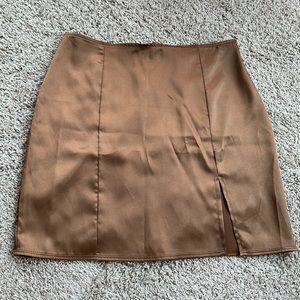 Windsor Satin Skirt